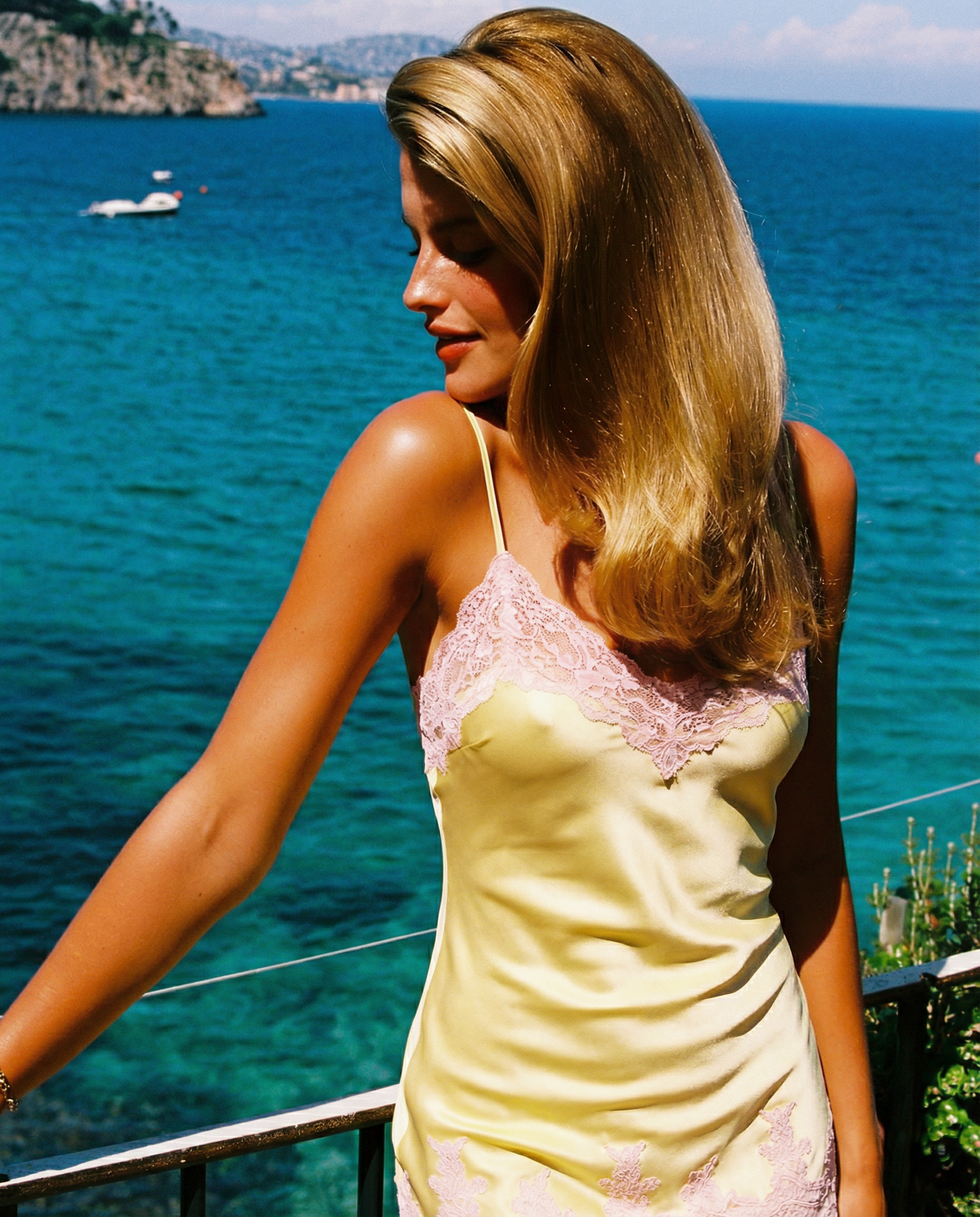 POSITANO Silk Night Dress