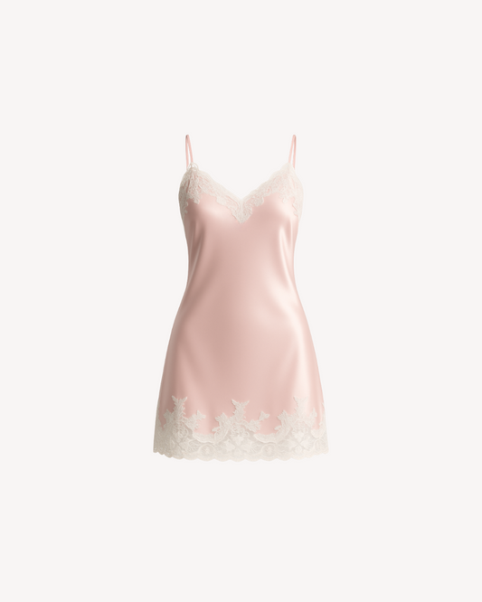 ALENA Silk Slip Dress