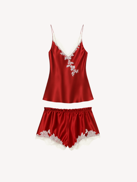 PARK AVENUE Silk Two-Piece Set